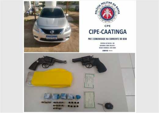 Dois homens morrem em confronto com a Polícia na manhã desta terça-feira em Capim Grosso