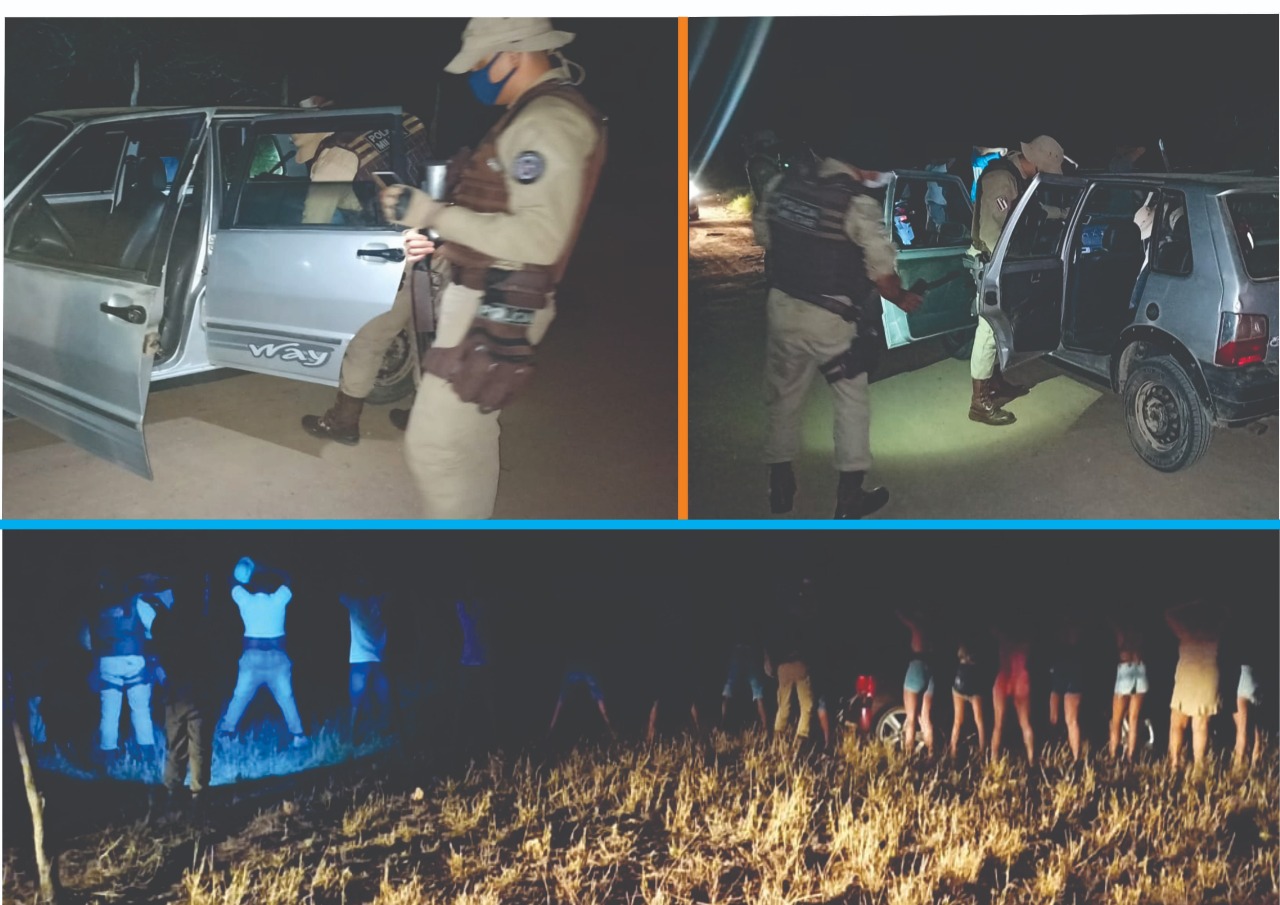 Policiais Militares da 91ª CIPM encerram mais uma festa clandestina