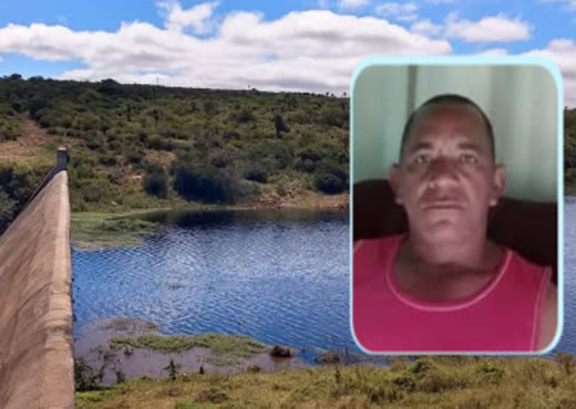 Jacobina: Homem desaparecido é encontrado morto na barragem de Caatinga do Moura